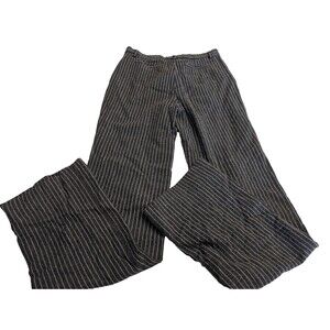 Emporio Armani Sz 6 Women's Pin Stripe Dress Pants 33" inseam